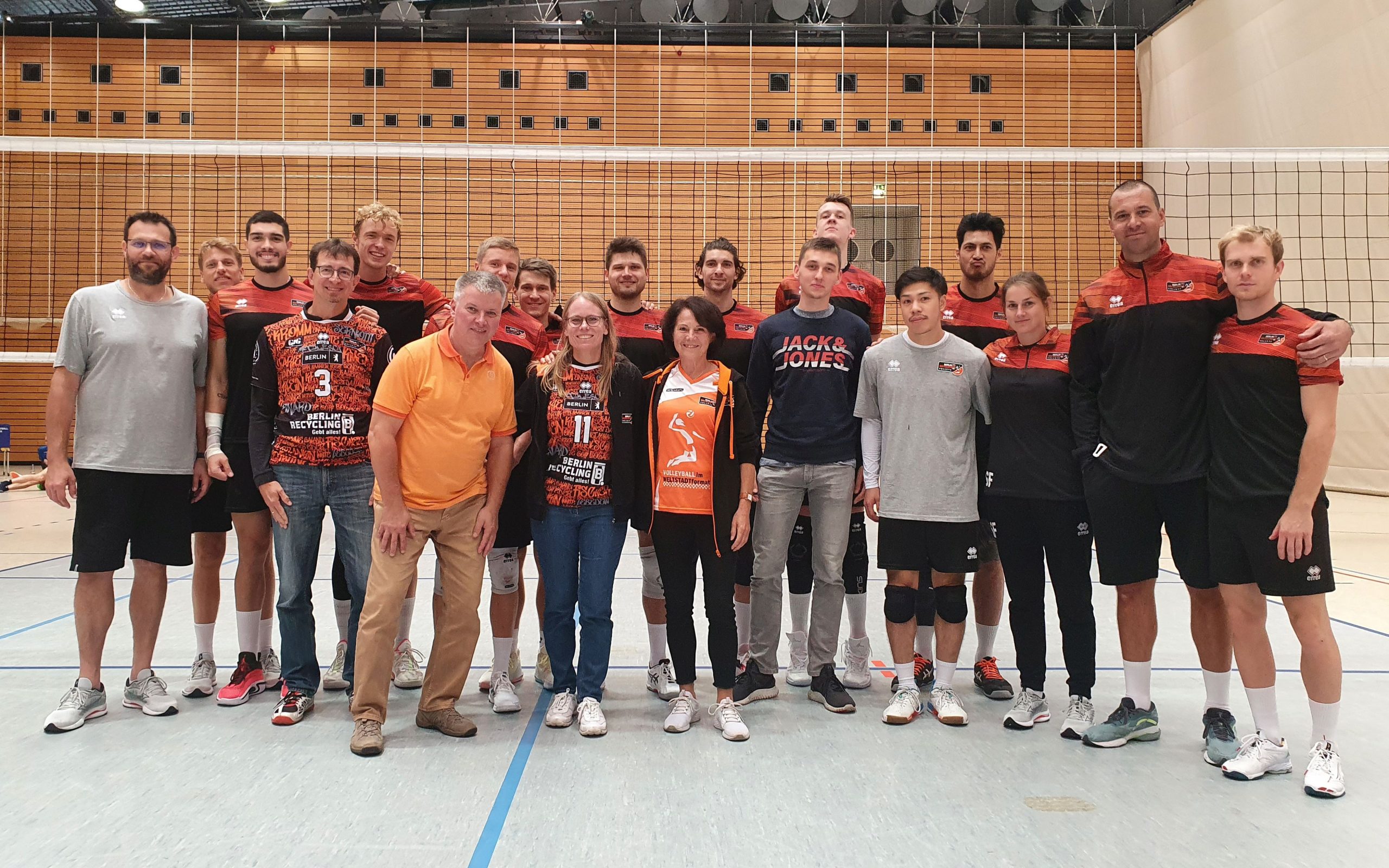 Read more about the article Testspiel der BR-Volleys gegen Knack Roeselare